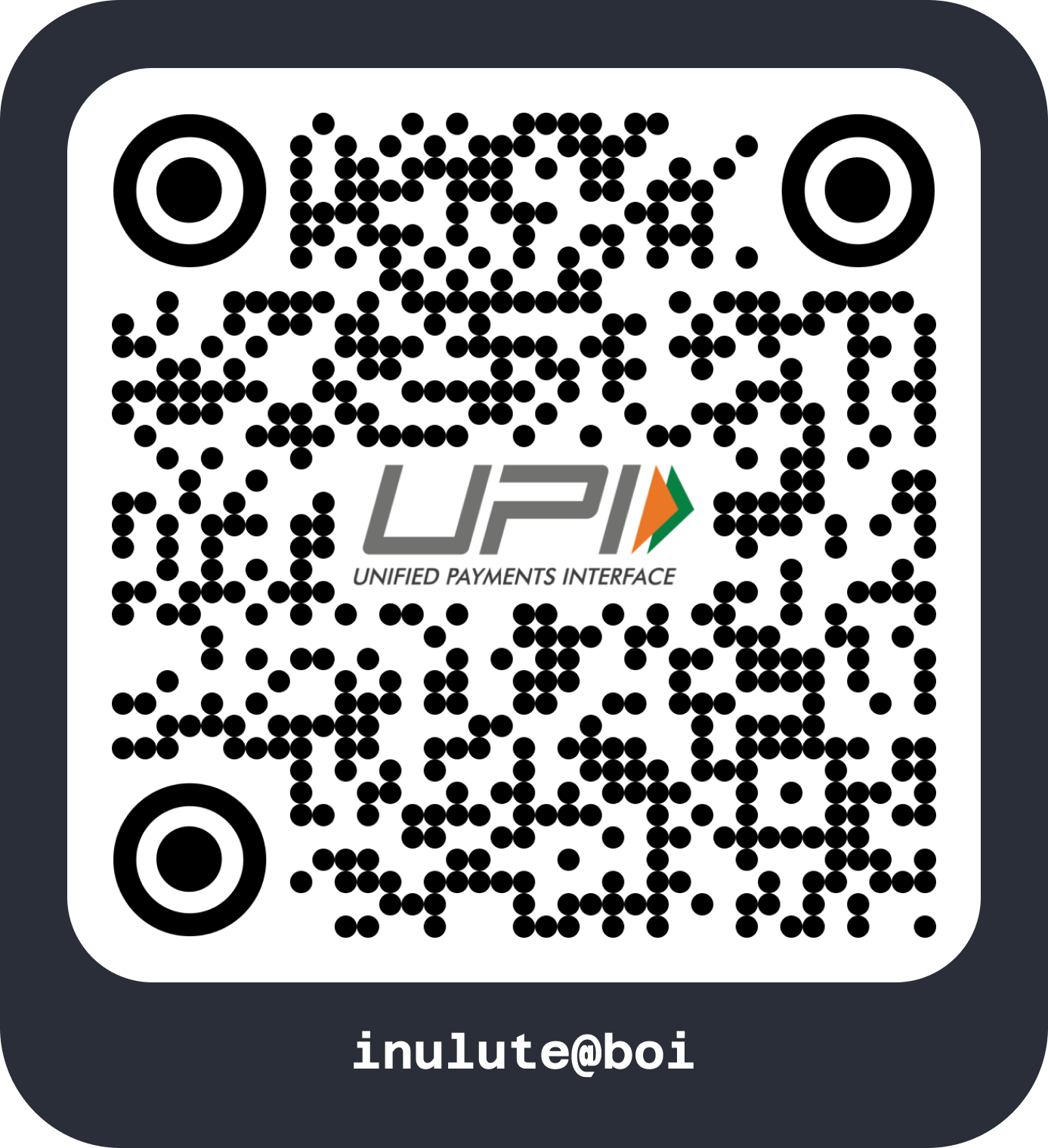 UPI QR Code
